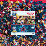 Stranger Things 500 Piece Funko Pop Jigsaw Puzzle