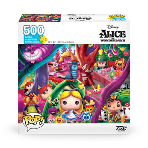Alice in Wonderland 500 Piece Funko Pop Jigsaw Puzzle
