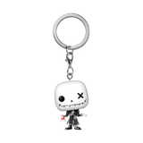 Disney The Nightmare Before Christmas Jack Skellington Patchwork Funko Key Chain
