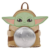Star Wars The Mandalorian & Grogu Grogu & Anzellan Loungefly Mini Backpack