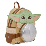 Star Wars The Mandalorian & Grogu Grogu & Anzellan Loungefly Mini Backpack
