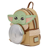 Star Wars The Mandalorian & Grogu Grogu & Anzellan Loungefly Mini Backpack
