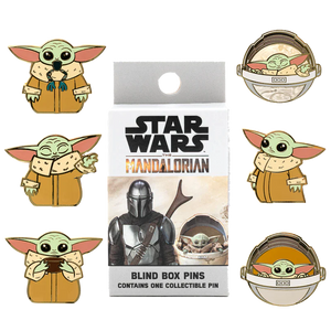 Star Wars The Mandalorian The Child Loungefly Blind Box Enamel Pin