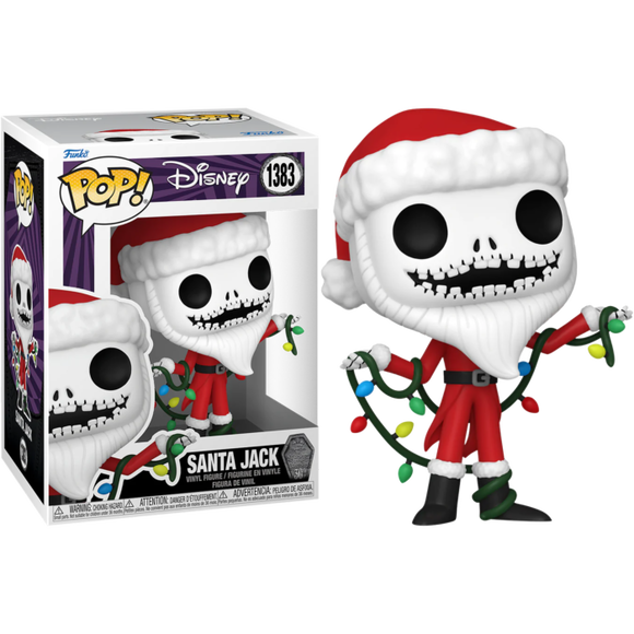 Disney The Nightmare Before Christmas Santa Jack Funko Pop #1383