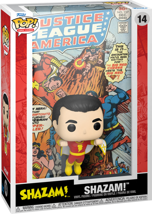 Funko POP! DCコミック 14点セット(未開封品) DC Shazam Comic Cover Funko Pop #14 – Titan Pops