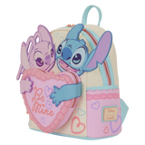 Disney Stitch & Angel Be Mine Loungefly Mini Backpack