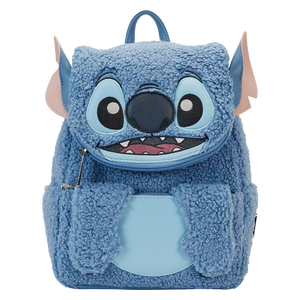 Disney Lilo & Stitch Plush Pocket Loungefly Mini Backpack