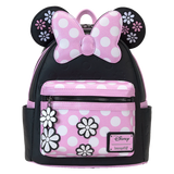 Disney Minnie Mouse Floral Rock the Dots Loungefly Mini Backpack