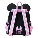Disney Minnie Mouse Floral Rock the Dots Loungefly Mini Backpack
