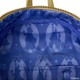 Disney Snow White Velvet Loungefly Mini Backpack