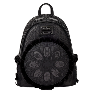 Disney Villians black velvet Loungefly Mini Backpack