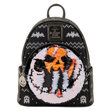 Disney Nightmare before Christmas Jack Skellington Sequin Loungefly Mini Backpack