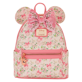 Disney Minnie Mouse Floral Print Loungefly Mini Backpack