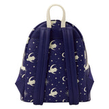 Disney The Nightmare Before Christmas Jack Skellington and Sally Night Sky Loungefly Mini Backpack
