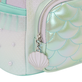 Disney The Little Mermaid Iridescent Pearl Loungefly Mini Backpack