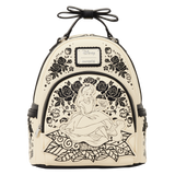 Disney Alice in Wonderland Floral Loungefly Mini Backpack
