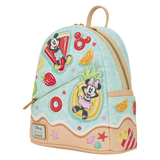 Disney Mickey & Minnie Beach Fun Loungefly Mini Backpack