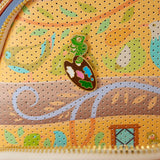 Disney Tangled Rapunzel Glow Pin Trader Mini Backpack