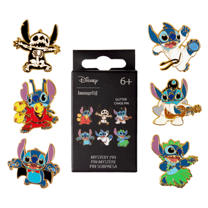 Disney Lilo & Stitch in costume Stitch Loungefly Blind Box Enamel Pin