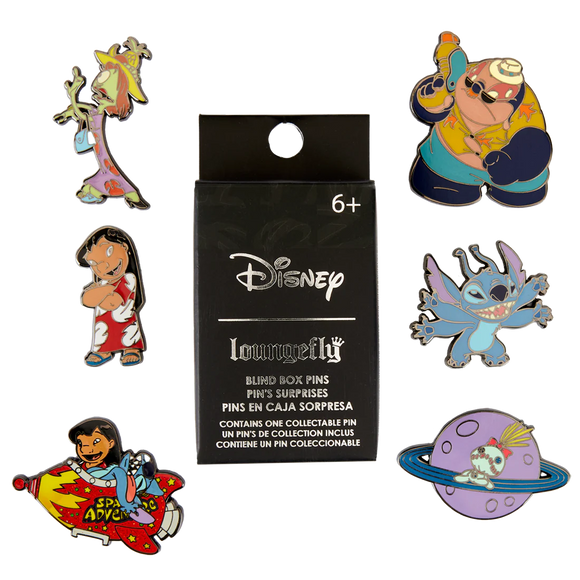 Disney Lilo & Stitch Space Adventure Loungefly Blind Box Enamel Pin