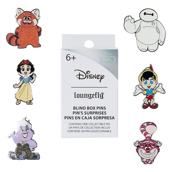 Disney 100 Characters Loungefly Blind Box Enamel Pin