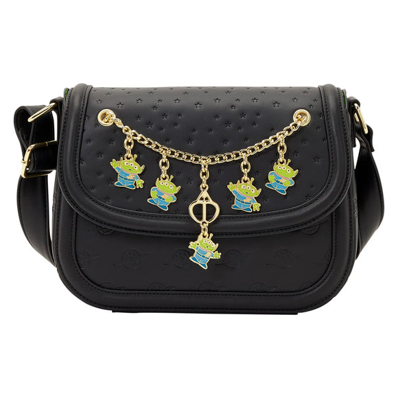 Disney Pixar Toy Story 5 Alien Charms Loungefly Crossbody Bag