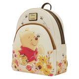 Disney Winnie the Pooh Bees and Flowers Loungefly Mini Backpack