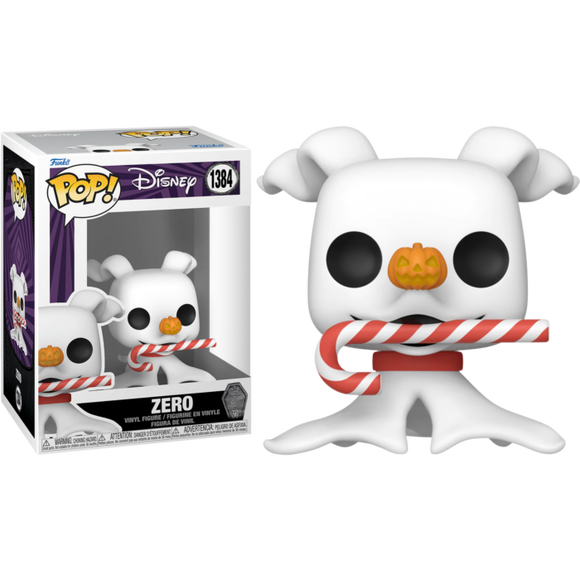Disney The Nightmare Before Christmas Zero with Candy Cane Funko Pop #1384