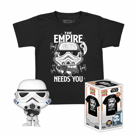 Star Wars Storm Trooper Pocket Funko Pop & Childs Tee Set