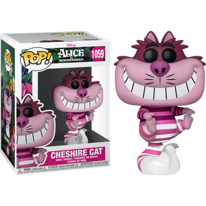 Disney Alice in Wonderland 70th Anniversary Translucent Cheshire Cat Funko Pop #1059