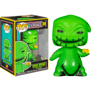 Disney The Nightmare Before Christmas Black Light Oogie Boogie Funko Pop #39