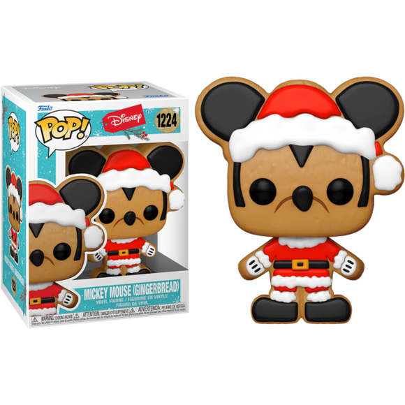 Disney Mickey Mouse Gingerbread Holidays Funko Pop #1224
