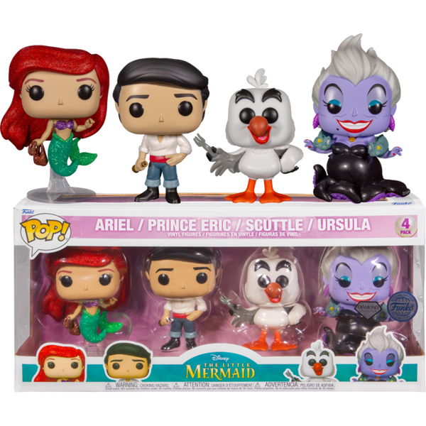 Little mermaid funko shop pop