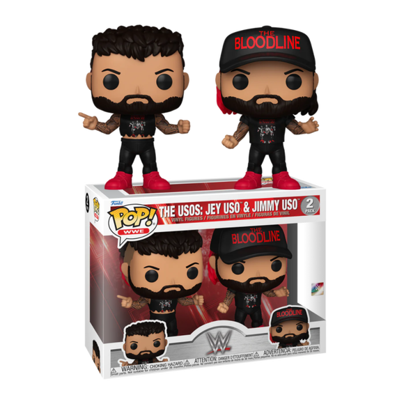 WWE The Usos Bloodline Funko Pop 2 Pack