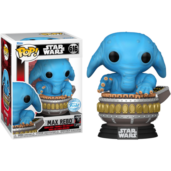Star Wars Return of the Jedi 40th Anniversary Max Rebo Funko Pop #616