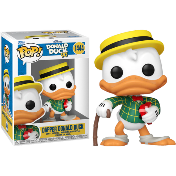 Disney Donald Duck 90th Anniversary Dapper Donald Duck Funko Pop # 1444