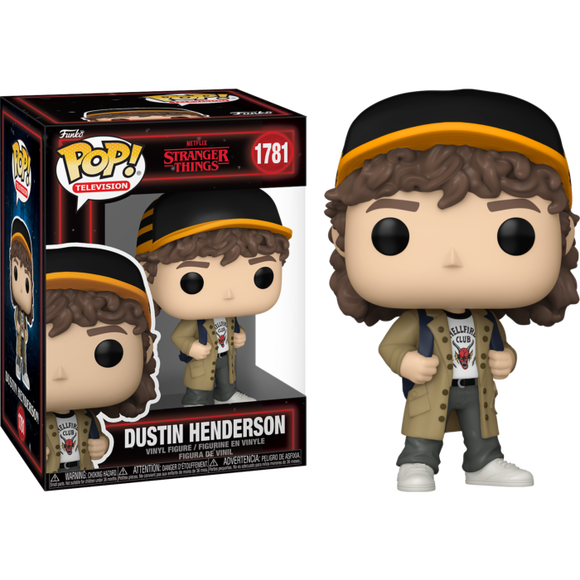 Stranger Things Series 5 Dustin Henderson Funko Pop #1781
