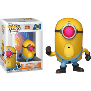The Minions Despicable Me 4 Mega Minion Mel Funko Pop #1556