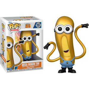 The Minions Despicable Me 4 Mega Minion Tim Funko Pop #1557
