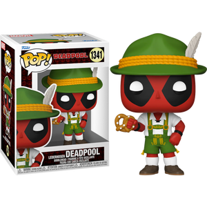 Marvel Lederhosen Deadpool Funko Pop #1341