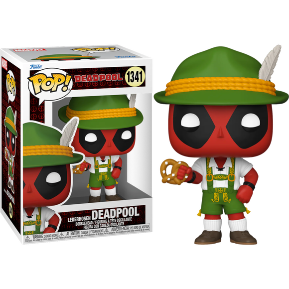 Marvel Lederhosen Deadpool Funko Pop #1341