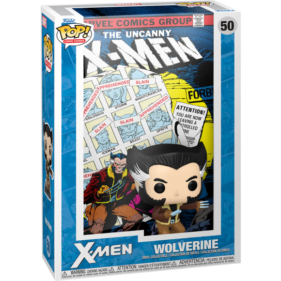 Marvel The Uncanny X-Men Wolverine Comic Cover Funko Pop #50