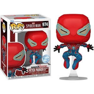 Marvel Spiderman 2 Peter Parker Velocity Suit Funko Pop #974