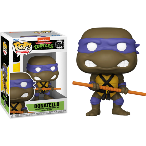 Teenage Mutant Ninja Turtles Donatello with Bo Staff Funko Pop #1554