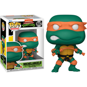 Teenage Mutant Ninja Turtles Michelangelo with Training Nunchaku Funko Pop #1557