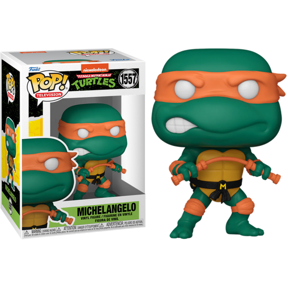 Teenage Mutant Ninja Turtles Michelangelo with Training Nunchaku Funko Pop #1557