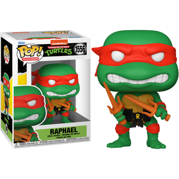 Teenage Mutant Ninja Turtles Raphael with Training Sai Funko Pop #1556