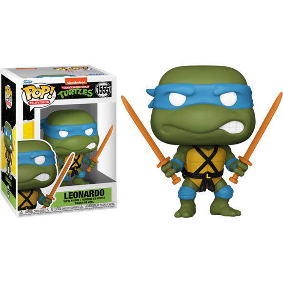 Teenage Mutant Ninja Turtles Leonardo with Training Swords Funko Pop #1555