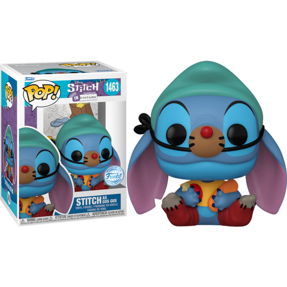 Disney Lilo & Stitch Stitch as Gus Gus Funko Pop #1463