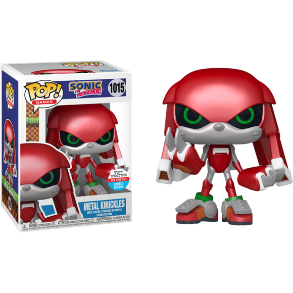 Sonic the Hedgehog Metal Knuckles New York Comic Con Special Edition Funko Pop #1015